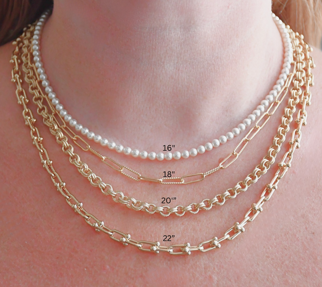 Necklace Size Guide – Bara Boheme