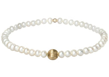 "ISABELLA" 14k gold-filled & pearl beaded bracelet