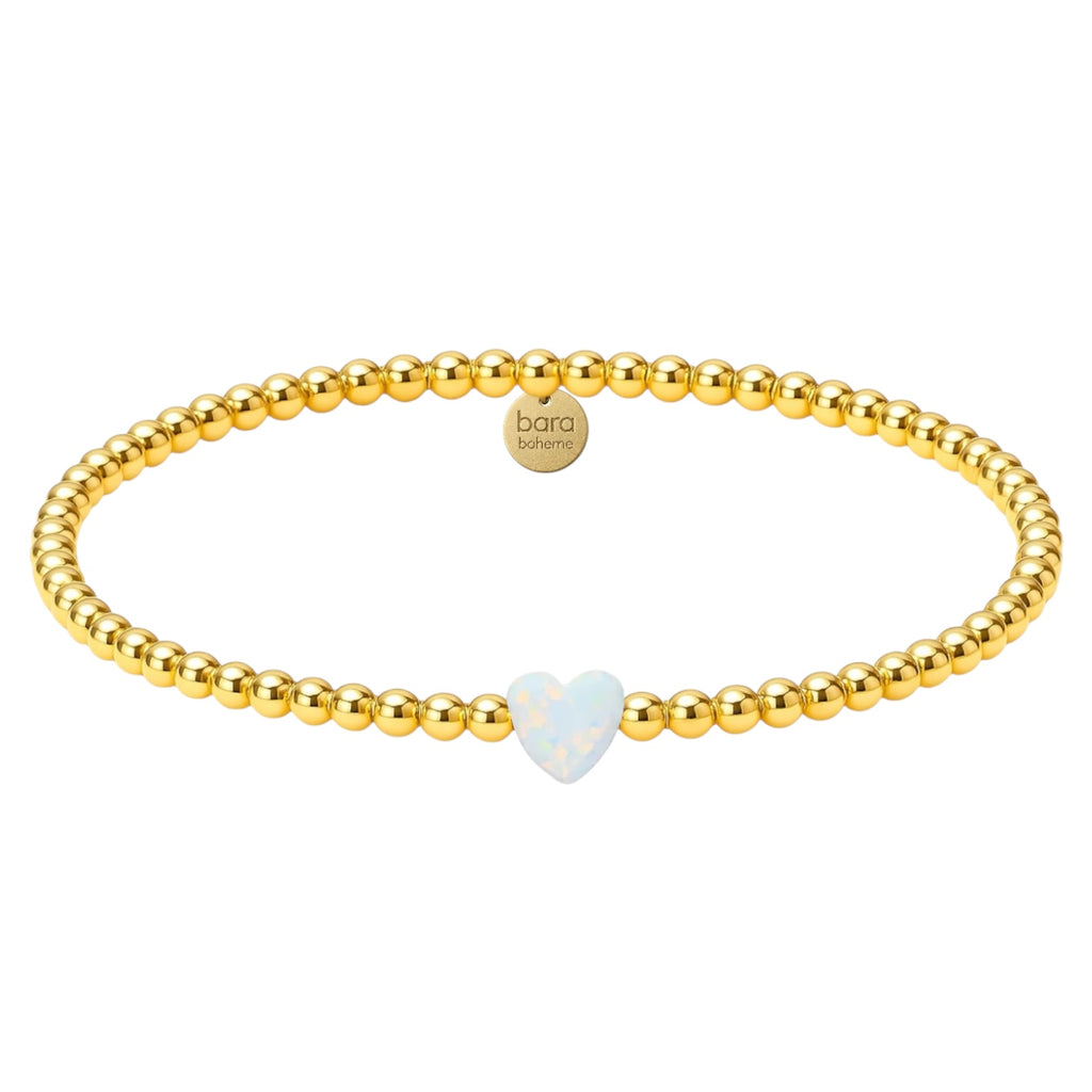 ◇ENGBROX◇ orbit beads heart bracelet Designer fashion, Seoul-fully created | W Concept