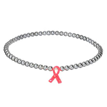 BREAST CANCER AWARENESS OPAL Bracelet