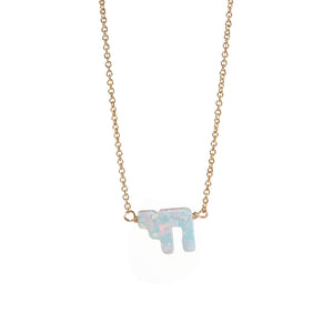 CHAI "LIFE" OPAL NECKLACE