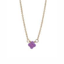 CLOVER OPAL NECKLACE - SMALL