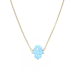 HAND OPAL NECKLACE - LARGE