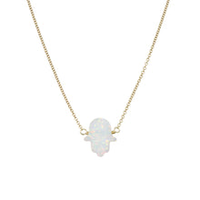 HAND OPAL NECKLACE - LARGE