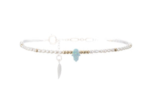 Hand Pearl Opal Bracelet