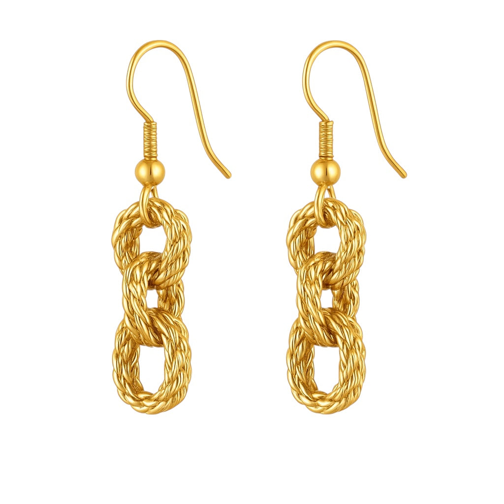 1" | Vintage Chain Earrings