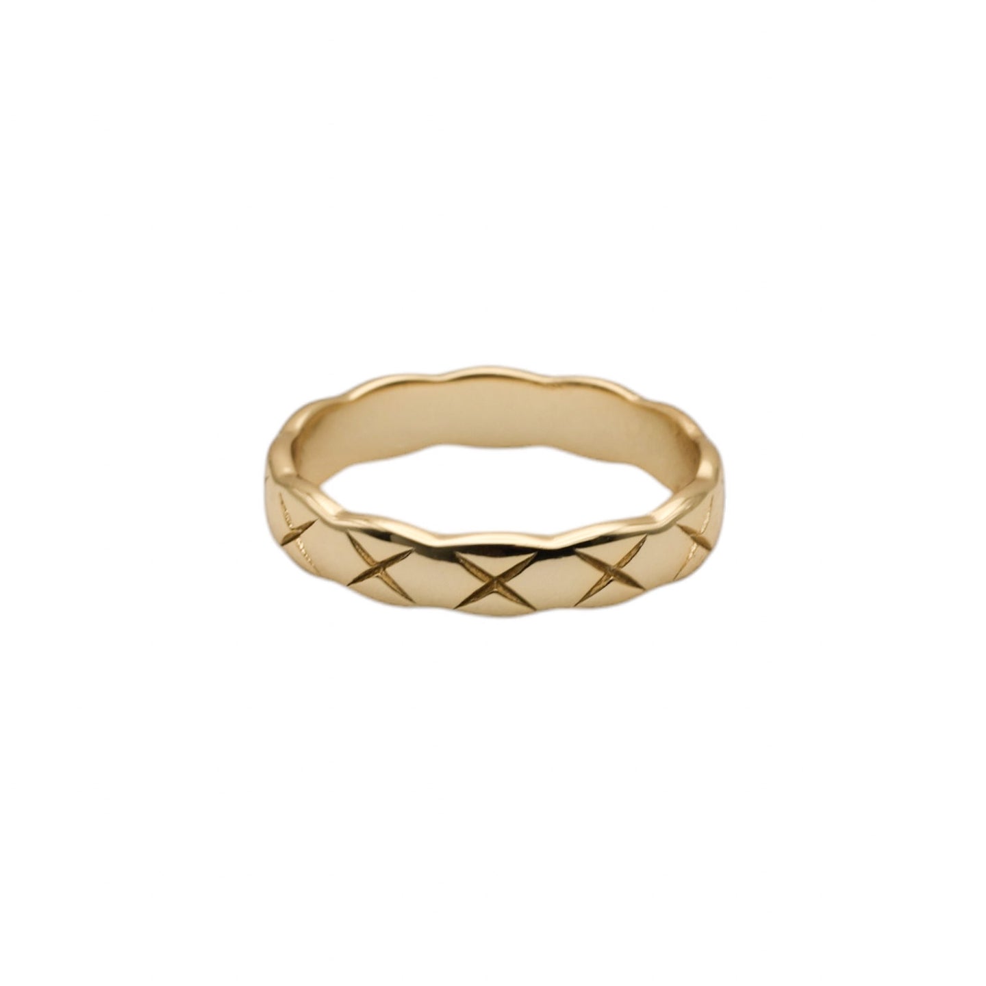 Aiden | Gold Bamboo Ring