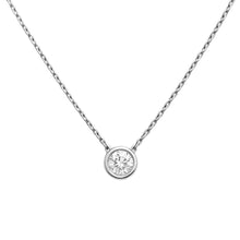 Solitaire Gold Plated Necklace