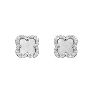 "TINY CLOVER" Stud Earrings