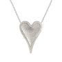 3D Heart Large | Gold Plated Necklace - Bara Boheme