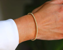 3MM Classic | Stretchy Anti-Tarnish Gold Filled Stackable Bracelet