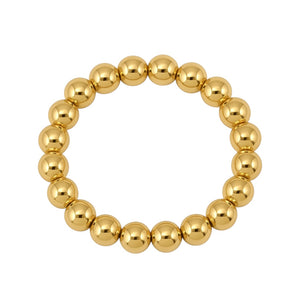 Classic | 4mm Beaded Stretchy Ring