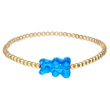 Kids Bracelet | Classic "Gummy Bear" Charm with Tarnish Free ball Beads