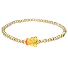 Kids Bracelet | Small "Gummy Bear" Charm with Tarnish Free ball Beads