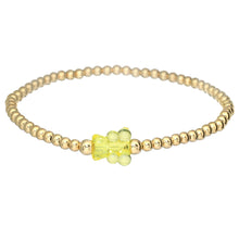 Kids Bracelet | Small "Gummy Bear" Charm with Tarnish Free ball Beads