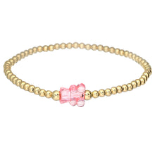 Kids Bracelet | Small "Gummy Bear" Charm with Tarnish Free ball Beads