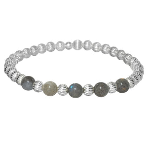 LILY | Stretchy Anti-Tarnish 14K Gold Filled & GEMS Bracelet