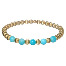 LILY | Stretchy Anti-Tarnish 14K Gold Filled & GEMS Bracelet