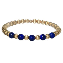 LILY | Stretchy Anti-Tarnish 14K Gold Filled & GEMS Bracelet