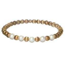 LILY | Stretchy Anti-Tarnish 14K Gold Filled & GEMS Bracelet