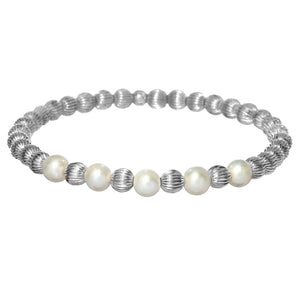 LILY | Stretchy Anti-Tarnish 14K Gold Filled & GEMS Bracelet