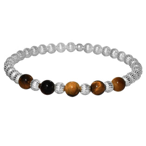 LILY | Stretchy Anti-Tarnish 14K Gold Filled & GEMS Bracelet
