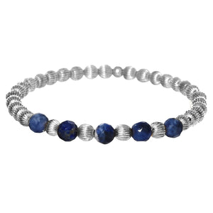 LILY | Stretchy Anti-Tarnish 14K Gold Filled & GEMS Bracelet