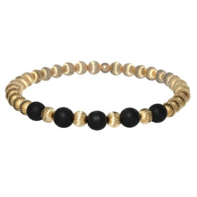 LILY | Stretchy Anti-Tarnish 14K Gold Filled & GEMS Bracelet