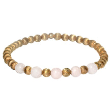 LILY | Stretchy Anti-Tarnish 14K Gold Filled & GEMS Bracelet
