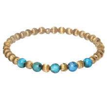 LILY | Stretchy Anti-Tarnish 14K Gold Filled & GEMS Bracelet