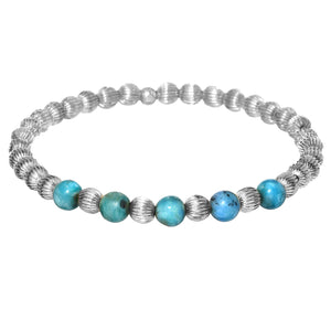 LILY | Stretchy Anti-Tarnish 14K Gold Filled & GEMS Bracelet