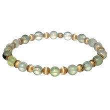 LUCY | Stretchy Anti-Tarnish 14K Gold Filled & GEMS Bracelet