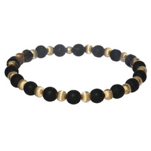 LUCY | Stretchy Anti-Tarnish 14K Gold Filled & GEMS Bracelet