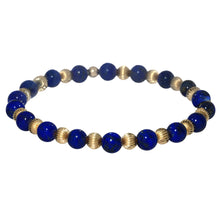 LUCY | Stretchy Anti-Tarnish 14K Gold Filled & GEMS Bracelet
