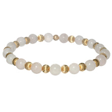 LUCY | Stretchy Anti-Tarnish 14K Gold Filled & GEMS Bracelet