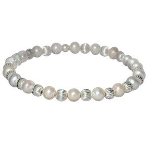 LUCY | Stretchy Anti-Tarnish 14K Gold Filled & GEMS Bracelet