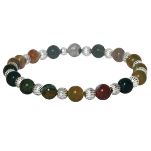 LUCY | Stretchy Anti-Tarnish 14K Gold Filled & GEMS Bracelet