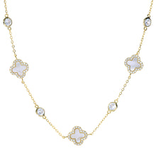 CLOVER BY THE YARD CZ Necklace