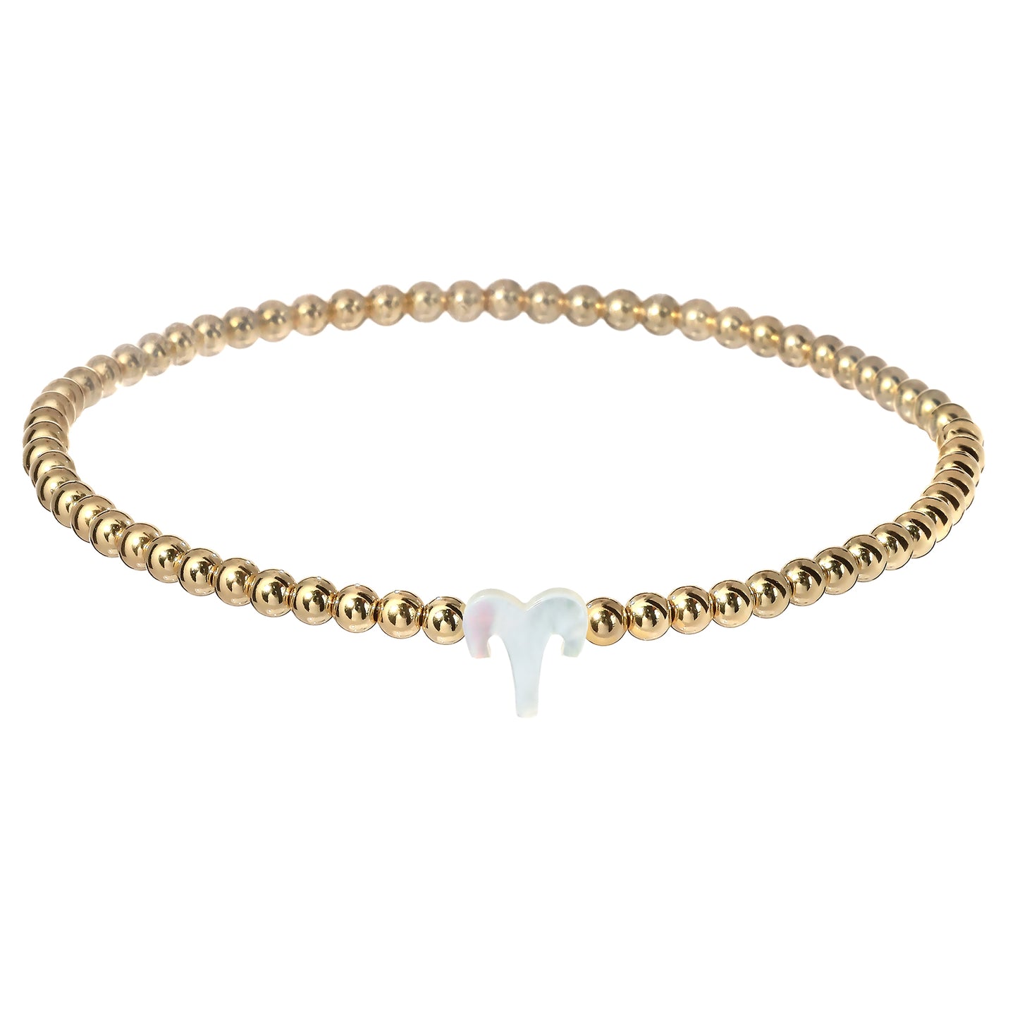 Zodiac Sign | Beaded Opal Bracelet