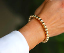 7MM Classic | Stretchy Anti-Tarnish Gold Filled Stackable Bracelet