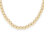 Classic 8MM | Gold Filled Beaded Necklace
