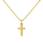 Cynthia | Small Classic Cross Necklace