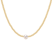 Audrey | Gold Filled Beaded Necklace with Pearls