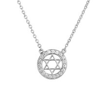 Abigail | Star of David Pave Necklace