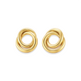 Alana | Gold Knot Earrings