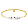 Alpha Delta Pi Beaded Sorority Bracelet