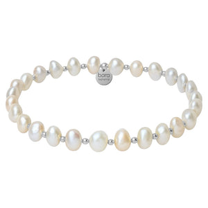 pearl ball bead bracelet