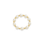 Amelia | Beaded Stretchy Ring with Pearls
