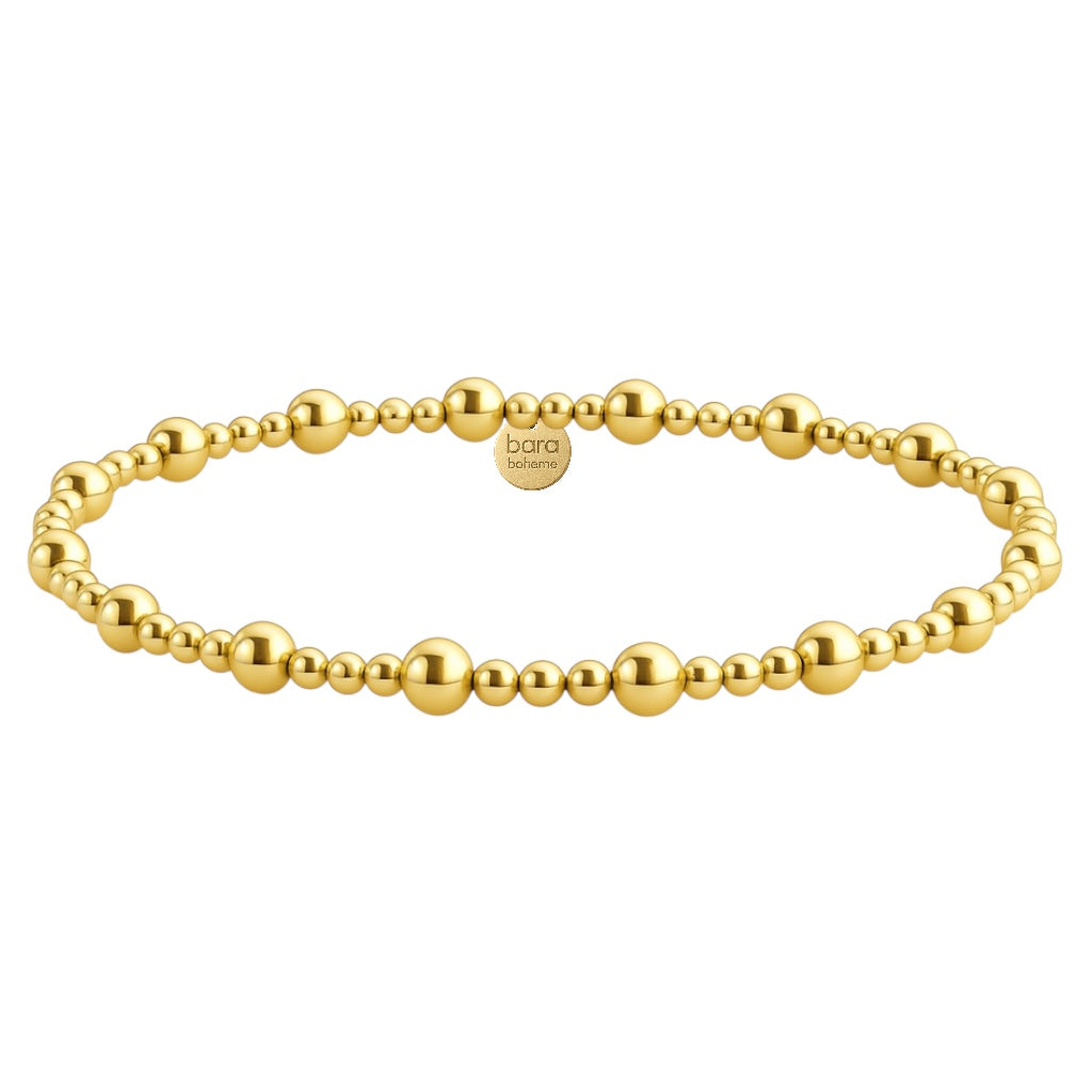 Gold Filled Beaded Bracelet