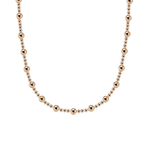 Angelina Gold Filled Beaded Necklace